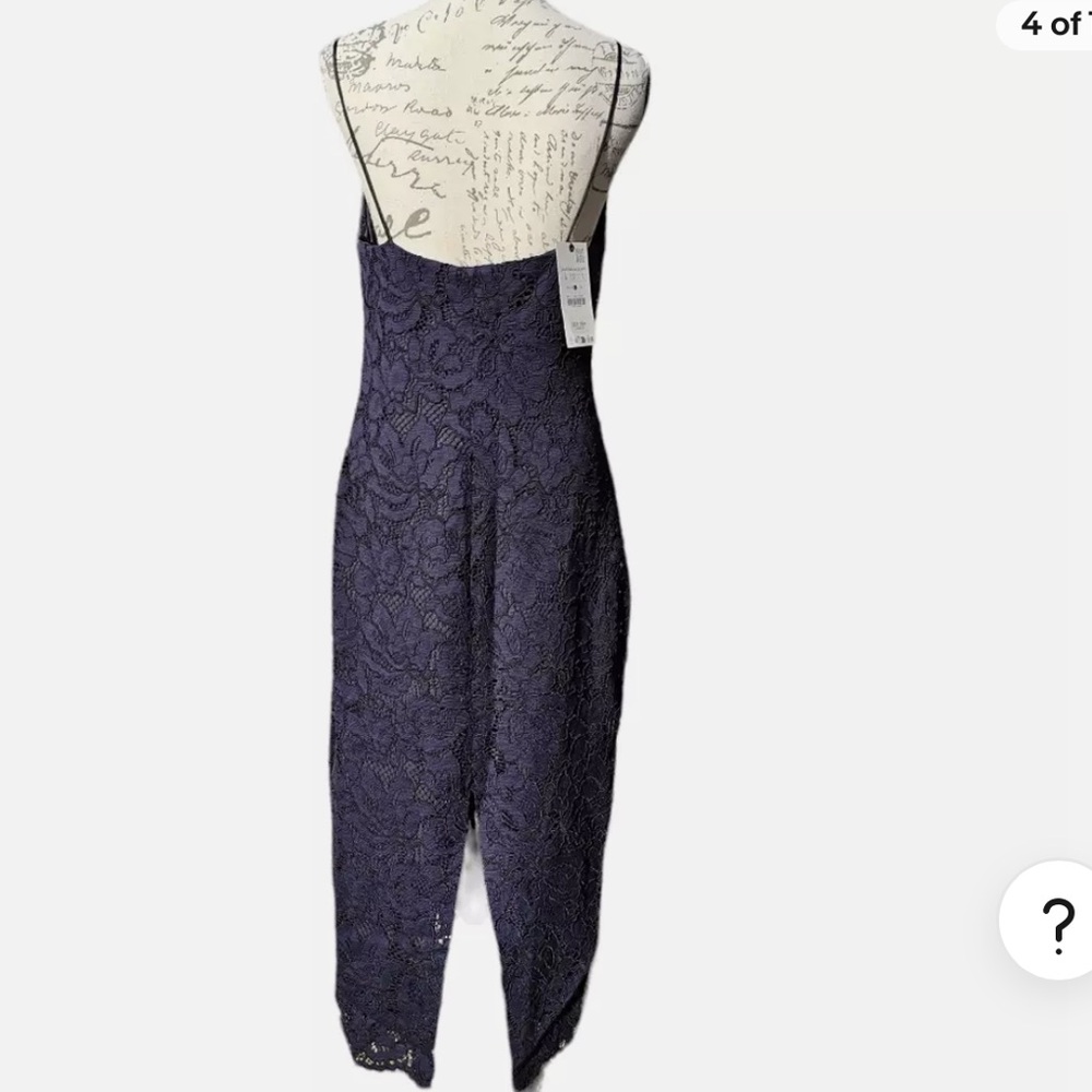 Zara Lace Beautiful Midi Dress - Picture 10 of 10
